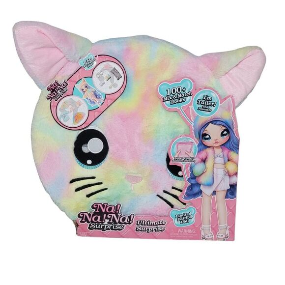 Na Na Na Surprise Ultimate Surprise Rainbow Kitty w/ New Taller Doll 100+ Looks - Picture 1 of 5